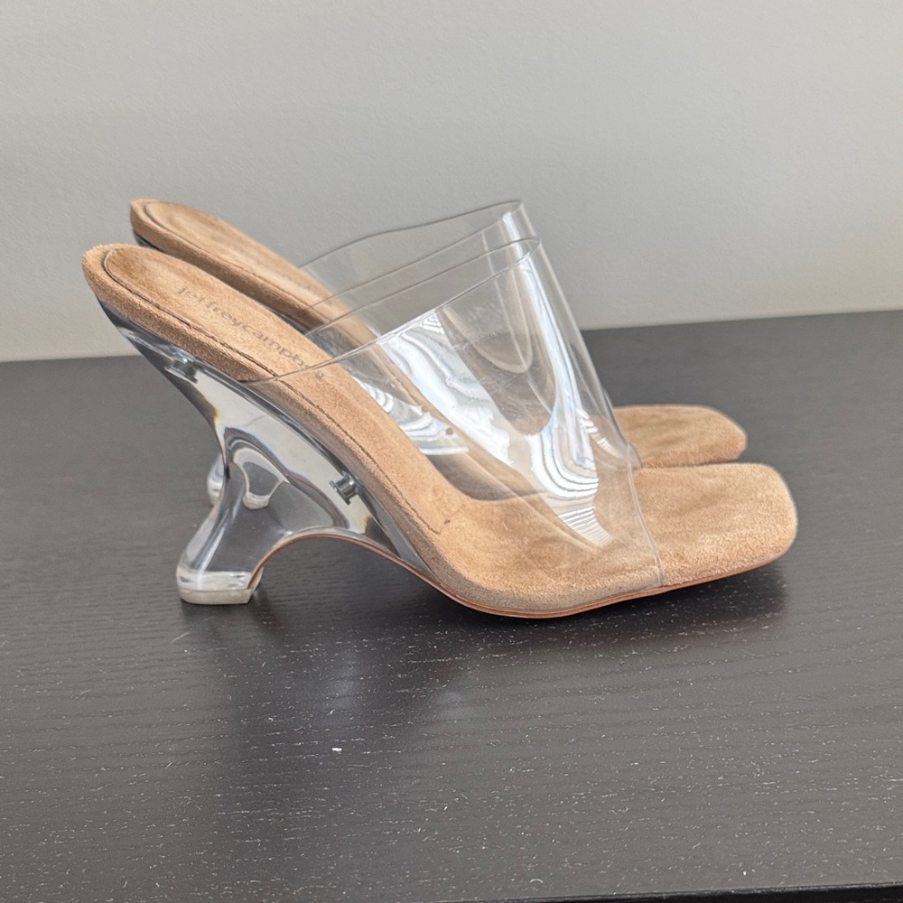 Jeffrey Campbell bare nude Women's Mules - Picture 3 of 7